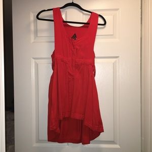 Burnt orange dress